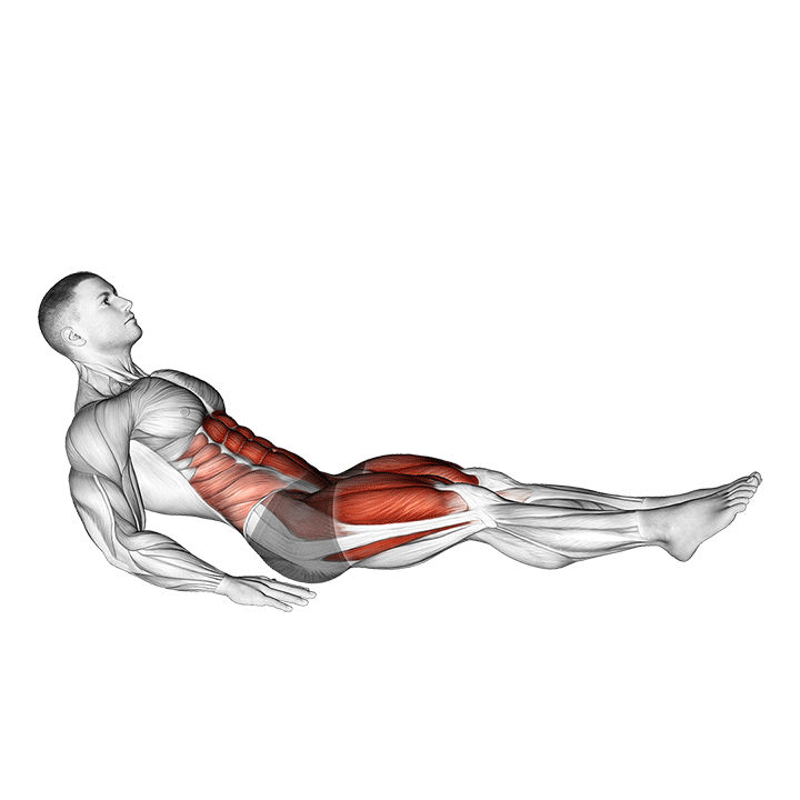 Leg In and Out exercise animation