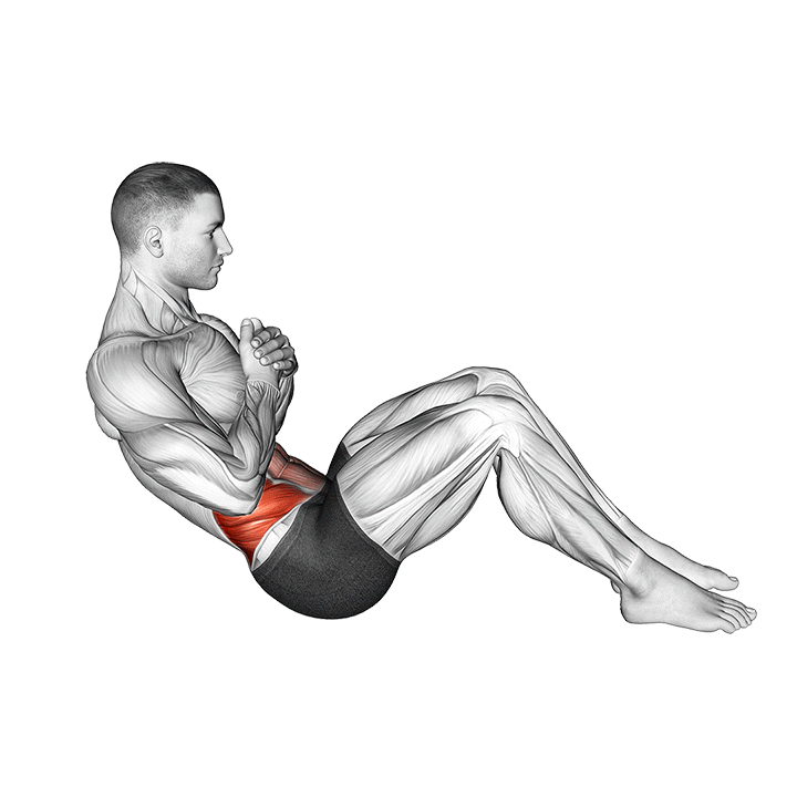 Sitting Twist exercise animation