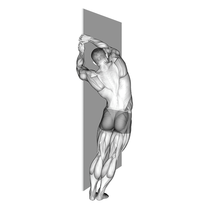 Standing Side Lat Stretch exercise animation