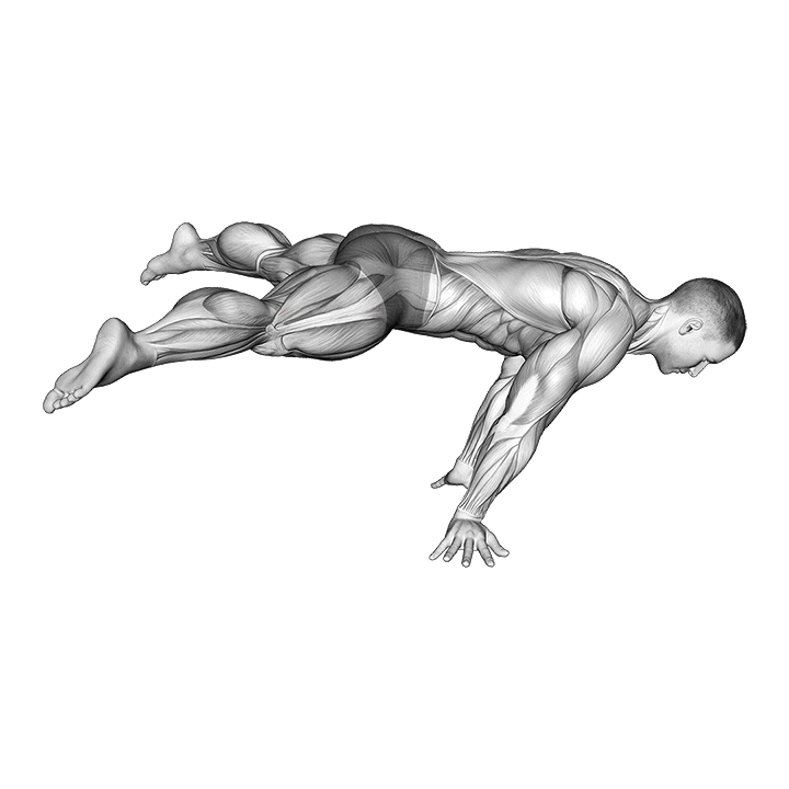 Straddle Planche exercise animation