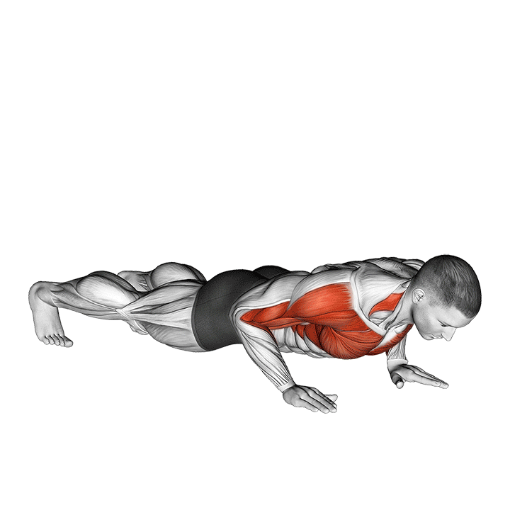 Clap Push-Up exercise animation