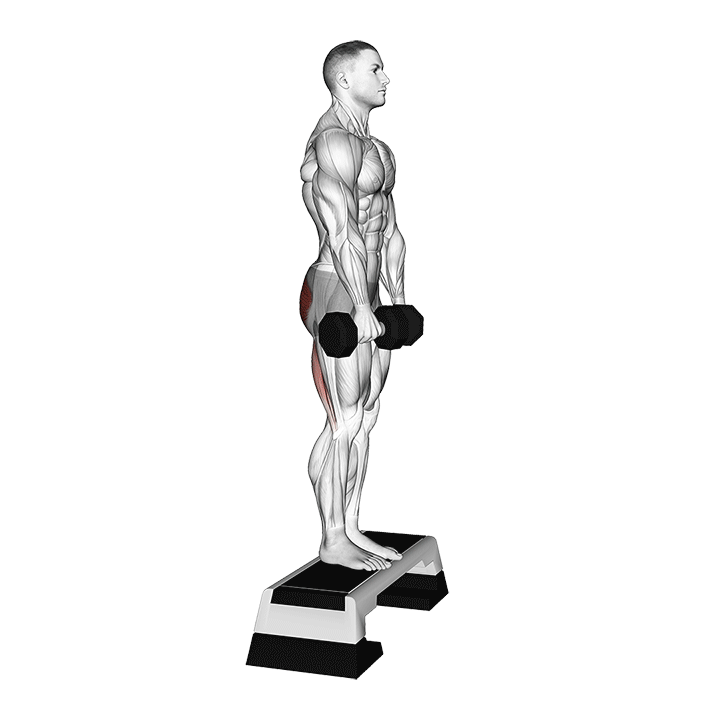 Jefferson Curl exercise animation