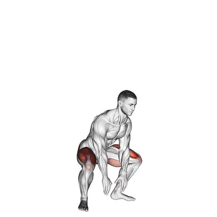 Jump Squat exercise animation