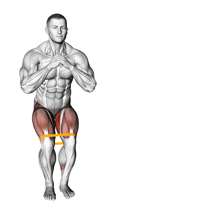 Lateral Monster Walk exercise animation