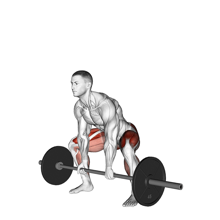 Sumo Deadlift exercise animation