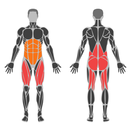Glute Strength affected muscles