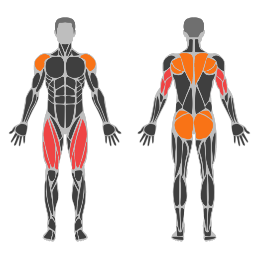 Turkish Get Up affected muscles