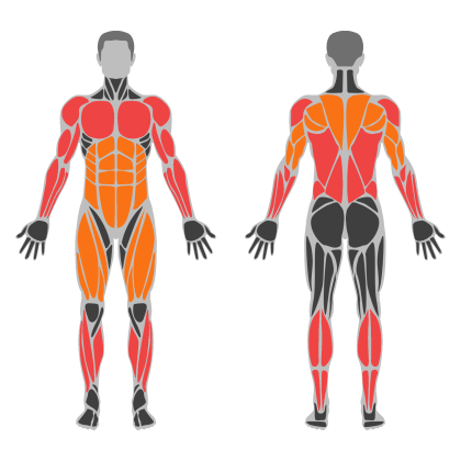 Pull affected muscles