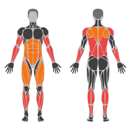 Pull affected muscles