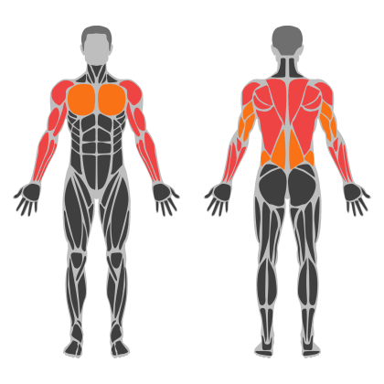 Pull affected muscles