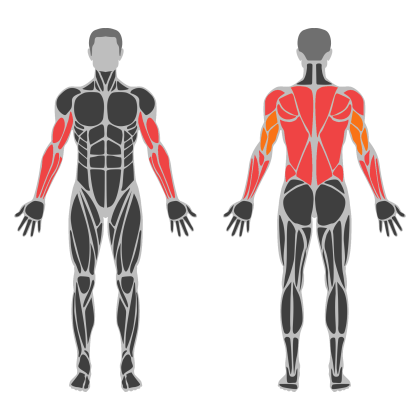 Pull affected muscles